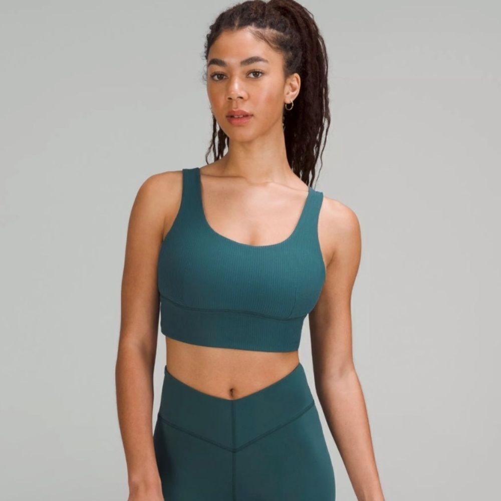 NEW LULULEMON Dark Green Align Bra